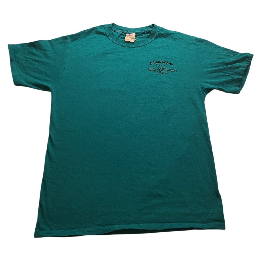 Port & Company Bananarama OBX Boat Co Manteo Marine Men's Cotton T-Shirt Small